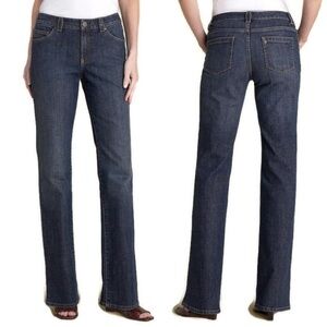 Elie Tahari | Women's Nicola High Rise Classic Straight Leg Blue Jeans 6